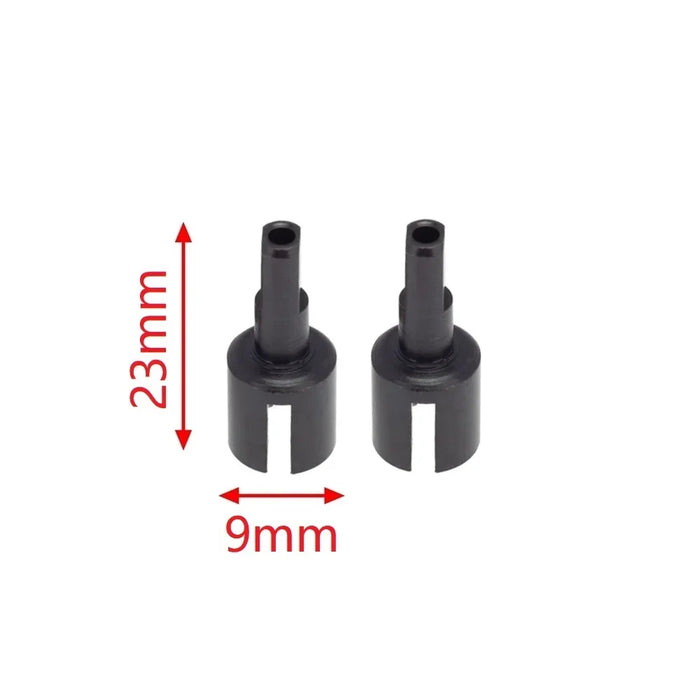 2 STÜCKE Stahl Getriebe Joint Diff Cup für Tamiya 1/10 (Staal) 300054477