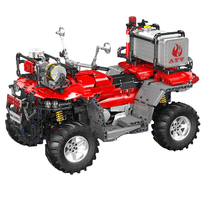 Mould King 23003 Véhicule tout-terrain de lutte contre l'incendie Blocs de construction (2100 Stukken)
