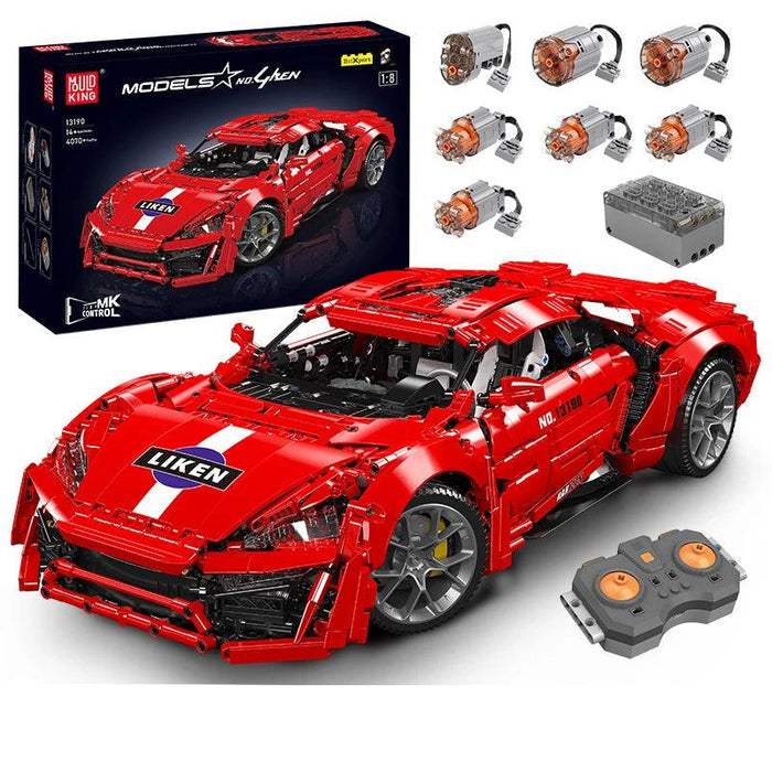 Mould King 13190 Lykan Hypersport Racing Car (4070 Pieces)