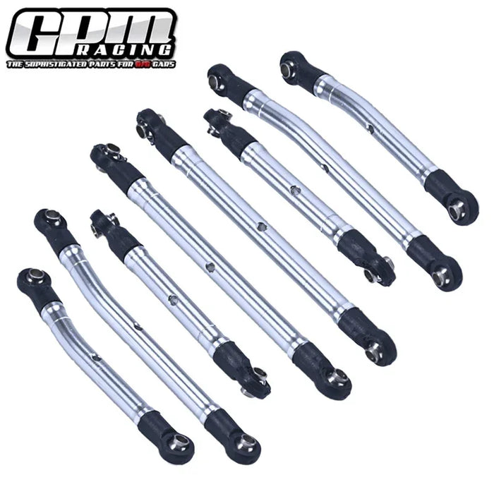 GPM High Clearance Adjustable Link Set for Traxxas TRX-4M K10 1/18 (Alu)