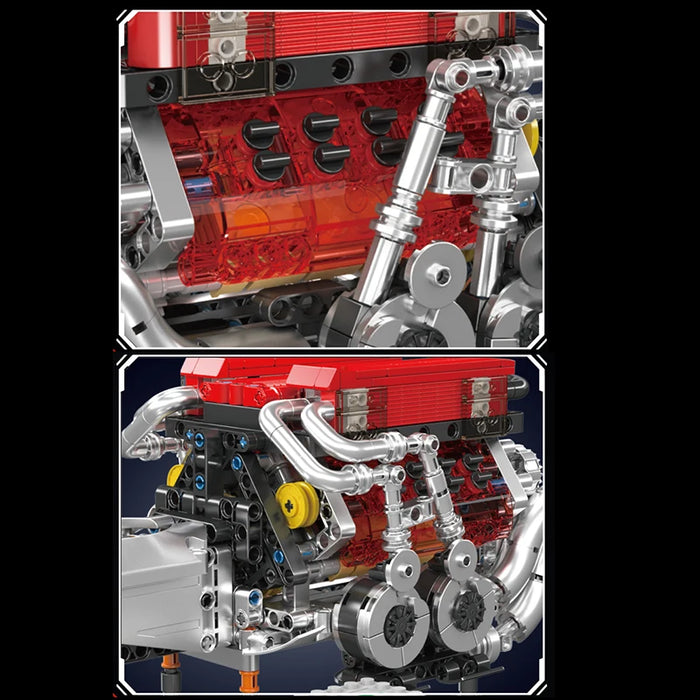 Mould King 10163 W16 Moteur Blocs de Construction (955 Pièces)