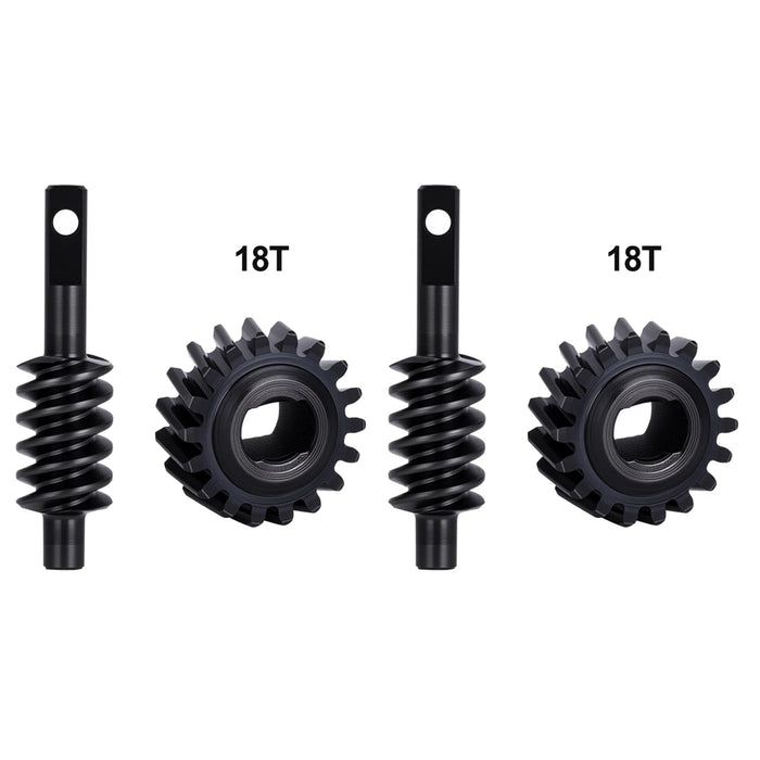 Axle Gear Worm Gears 12T-18T for Axial SCX30 1/30 (Staal)