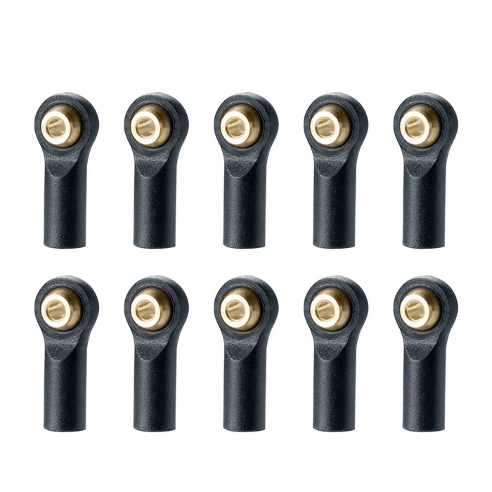 10PCS M1.6/M2 Link Rod Ball Head Ends for Axial SCX24 1/24 (Plastic)