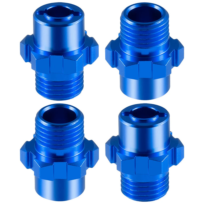 4PCS Hex Wheel Hub Adapters for Traxxas Jato VXL-2S 1/8 (Alu)