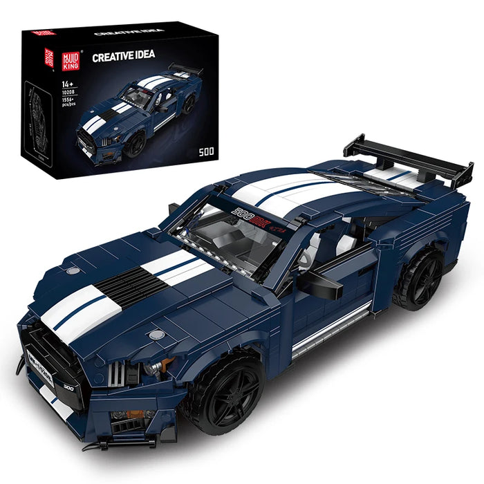Mould King 10208 Shelby GT500 Model Building Blocks (1556 Stukken)