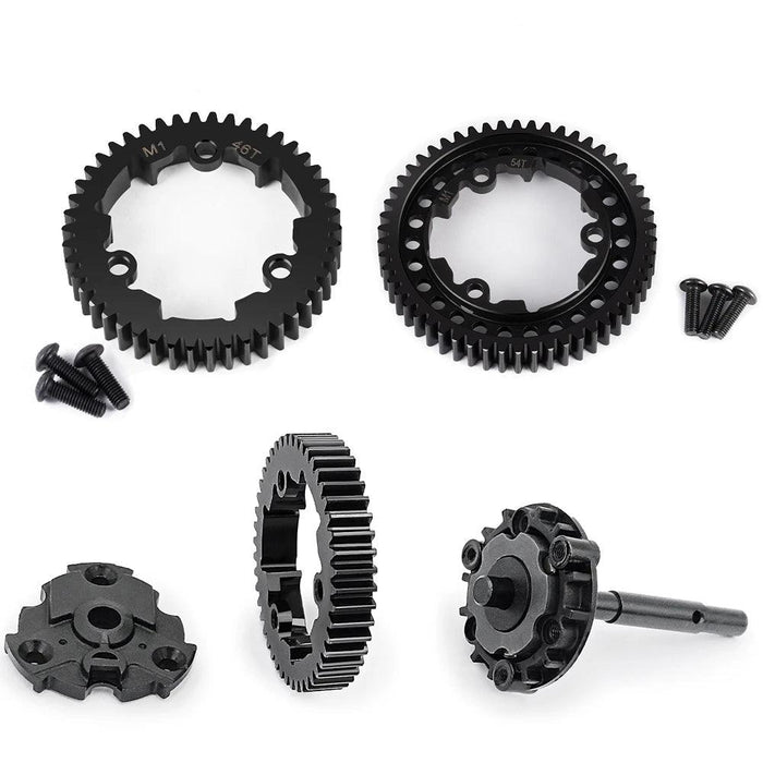 46T/50T/51T/52T/54T pignon droit M1 pour Traxxas X-Maxx 1/5 E-REVO 2.0 1/8 (Acier)