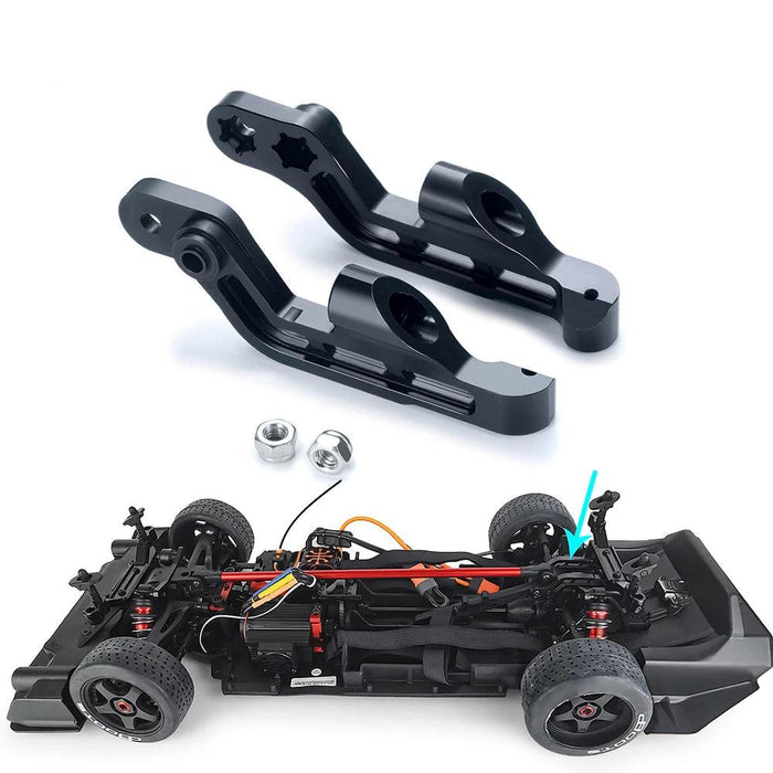 2PCS Coque de carrosserie Colonne arrière pour Arrma LIMITLESS F1 1/7 (Metaal)