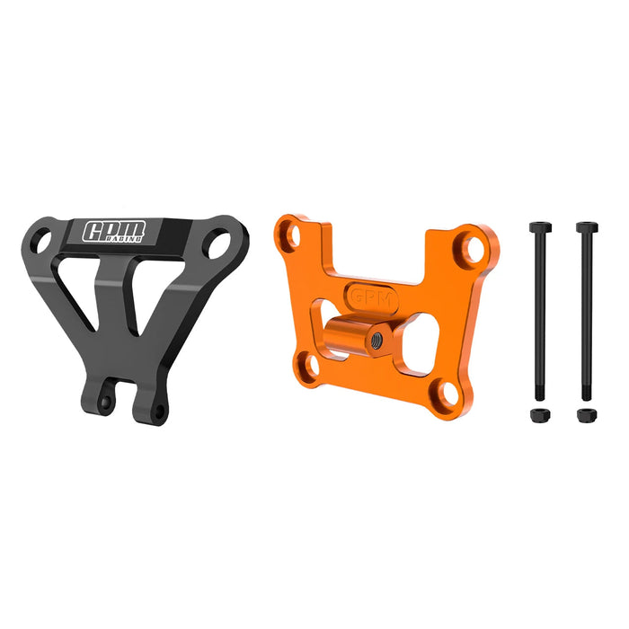Support de cloison avant GPM et support de pare-chocs pour TRAXXAS Mini Maxx 1/10 (AL)