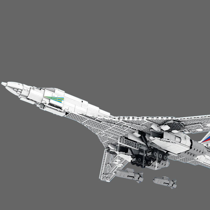 Reobrix 33036 TU-160 Avion de Bombardement Stratégique Modèle de Blocs de Construction (1598 Stukken)