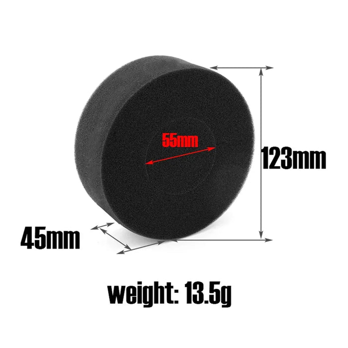 4PCS 2.2” 123x45mm Inserts de pneus souples 1/10 (Schuim)
