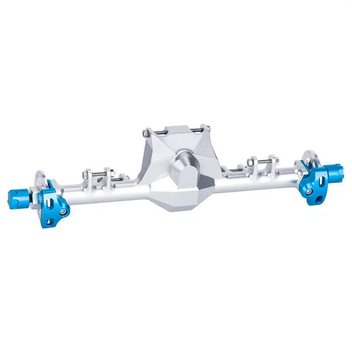 Straight Axle Set w/ Hydraulic Steering Link for Axial SCX24 1/24 (Alu)