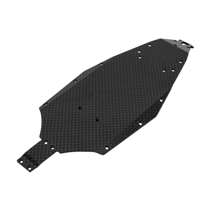 INJORA Chassis Plate for Losi Mini-B Buggy 1/16 (Koolstofvezel / Gesmede koolstofvezel)