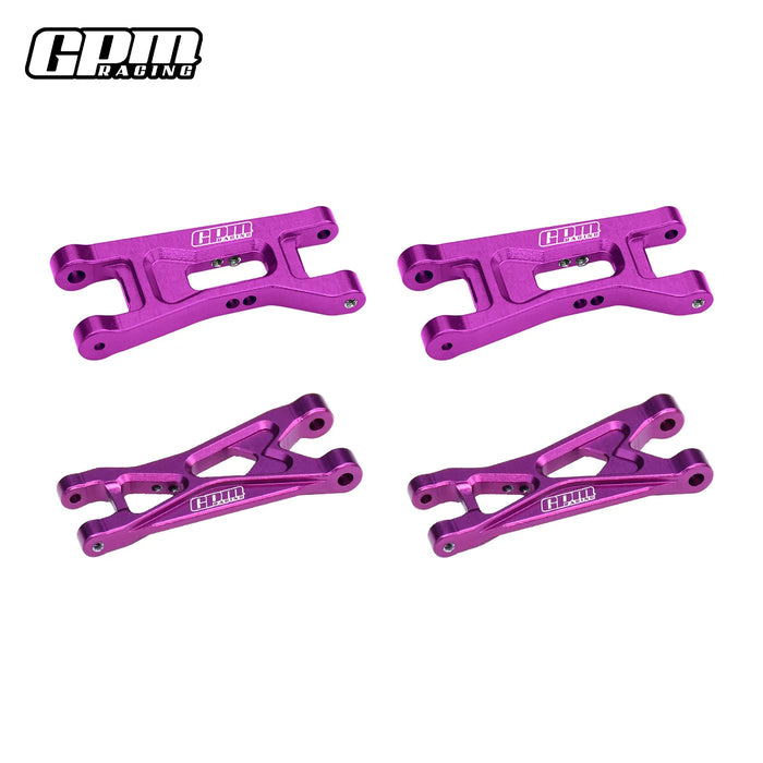 GPM Front & Rear Lower Arms for LOSI Micro-B/T 1/24 1/28 (AL)