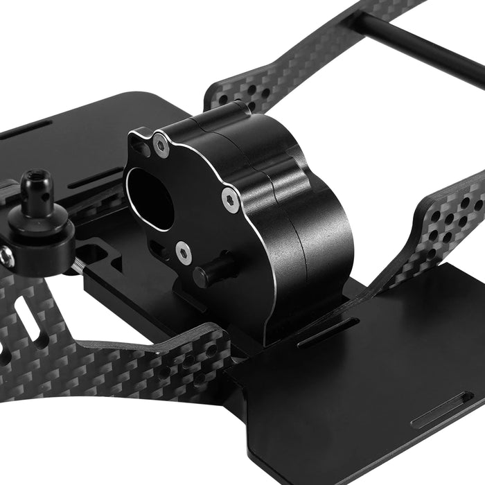 LCG Carbon Fiber Chassis Kit with Center Transmission 1/10 Crawlers (INC-10C)