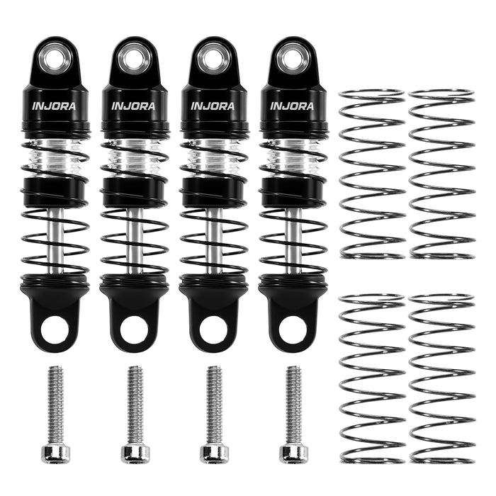 INJORA 23mm Oil Shocks for Axial SCX30 1/30 (Alu)