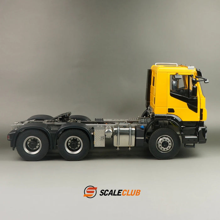 Scaleclub IVECO 6x6 Tracteur Camion Rouleau 1/14 (Métal)