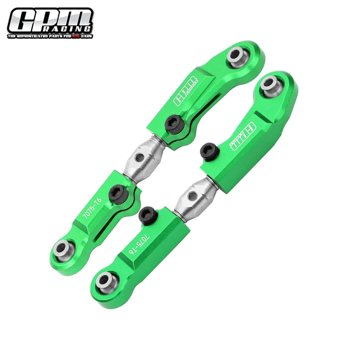 GPM Rear Upper Adjustable Links for Arrma Mojave 4S 1/8 (Staal, Alu)