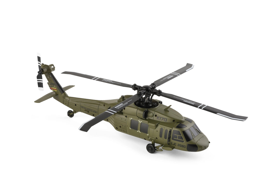 WLtoys K170 2.4G Gyroscope 6 axes Hélicoptère 4CH