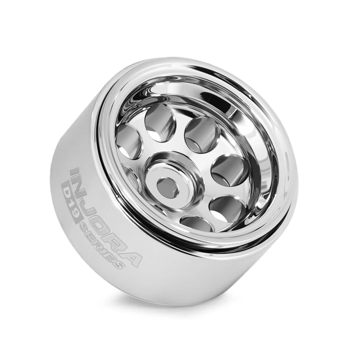 INJORA 4PCS 0.7" 19x10.7mm Beadlock Wheels Rims 1/30 (Alu)