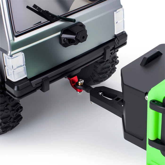 Off-Road Camping Trailer, Utility Trailer w/ Stickers 1/18 1/24