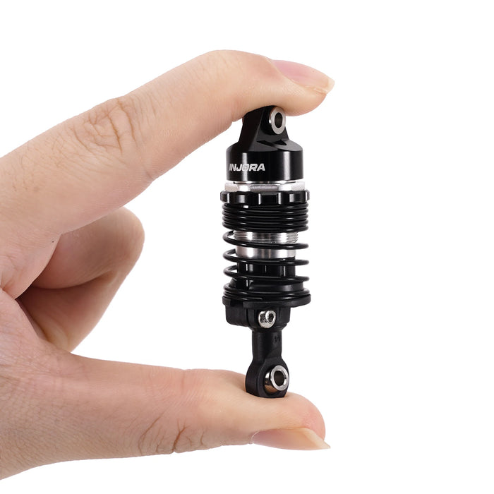 INJORA 64mm Oil Shocks w/ Progressive Rate Springs for Traxxas Mini Slash 4X4 1/16
