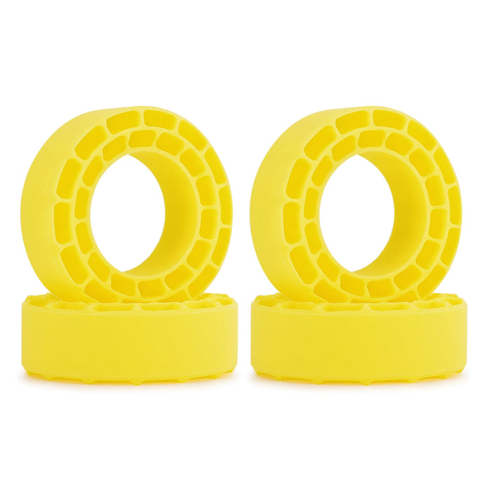 INJORA 4PCS 1.0" 52mm Tire Silicone Rubber Inserts