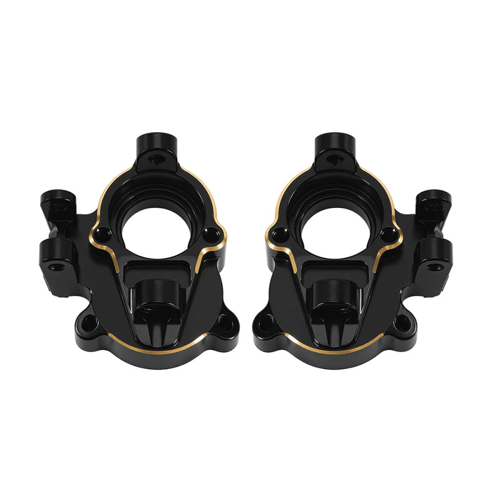 INJORA Steering Knuckles for Redcat Ascent-18 APEX Scout II 1/18 (Messing)
