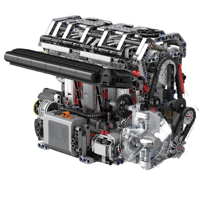 Mould King 10087 L4 Benzinmotor Bausteine (1787 Stück)