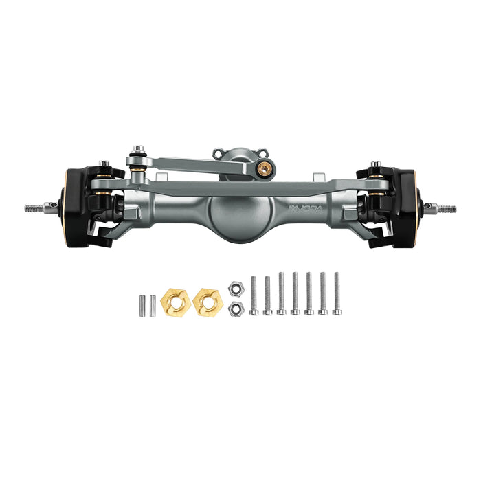 +4mm Planetenachsen mit Doppelgelenkwellen für Axial SCX24 1/24 (Alu, Messing)