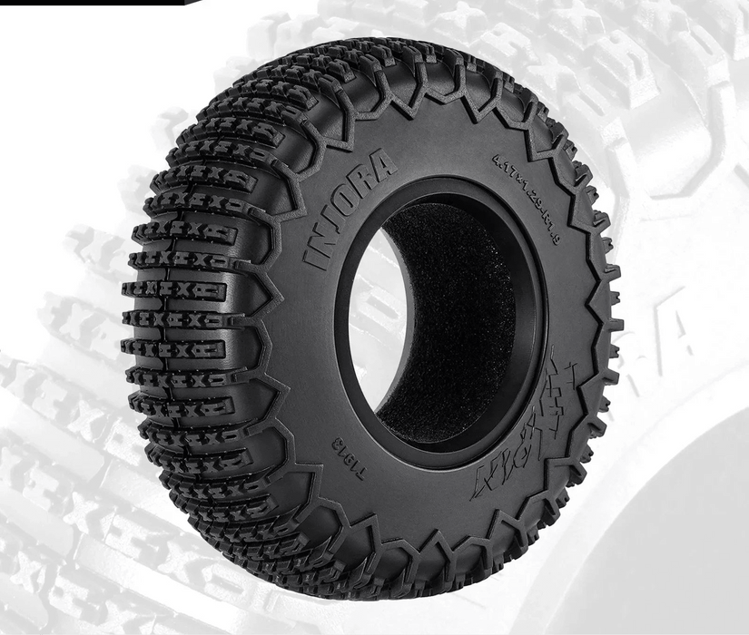 INJORA S5 105x33mm 1.9" Pneus Crawler 1/10 à broche XHX