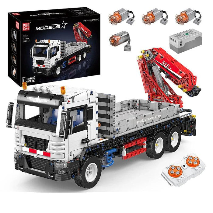 Mould King 17063 Pneumatic Crane Truck (2530 Pieces)