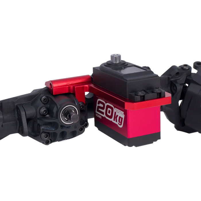 LGC Front Axle Servo Mount for Vanquish VS4-10 1/10 (Metaal)