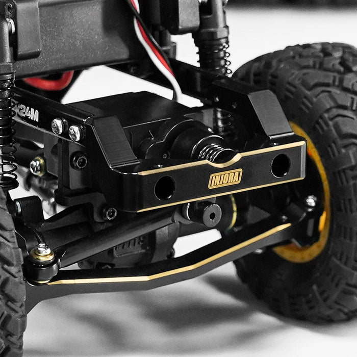 Support de pare-chocs avant INJORA pour FMS FCX24M 1/24 (laiton)