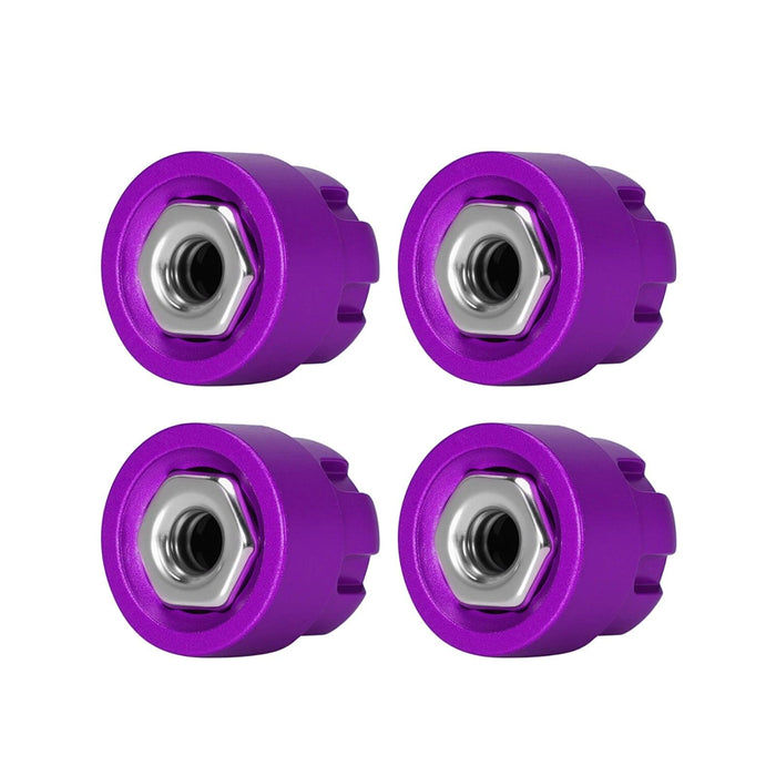 INJORA M2 M2.5 Wheel Lock Nuts with Aluminium Cap 1/24 1/18