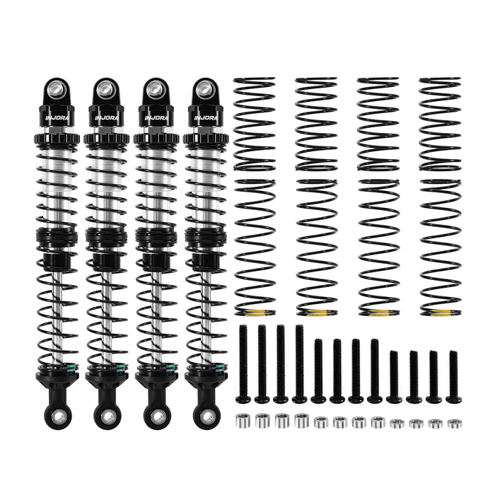 DRX Dual-Rate Spring Oil Shocks 80-120mm 1/10