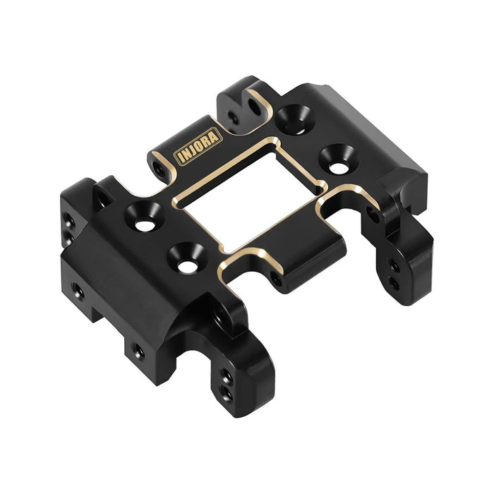 INJORA Skid Plate Steering Links Diff Covers Front Outer Portal for Redcat Ascent-18 1/18 (Brass)