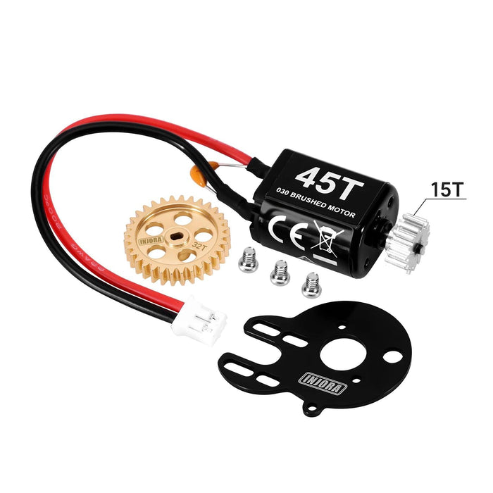 INJORA 45T 030 Brushed Motor with Mount for Losi Micro-B Micro-T