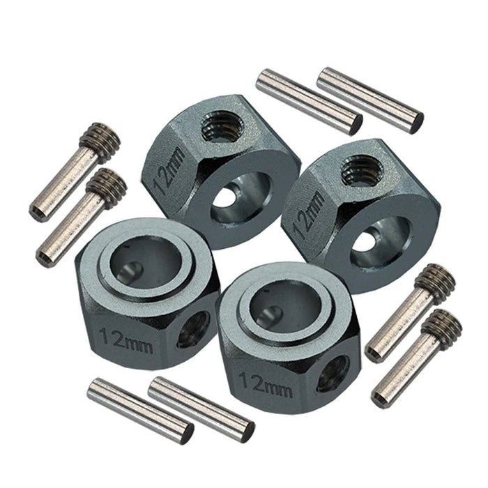 GPM Hex Adapter for LOSI LMT 1.0/2.0 1/8 (Aluminium)