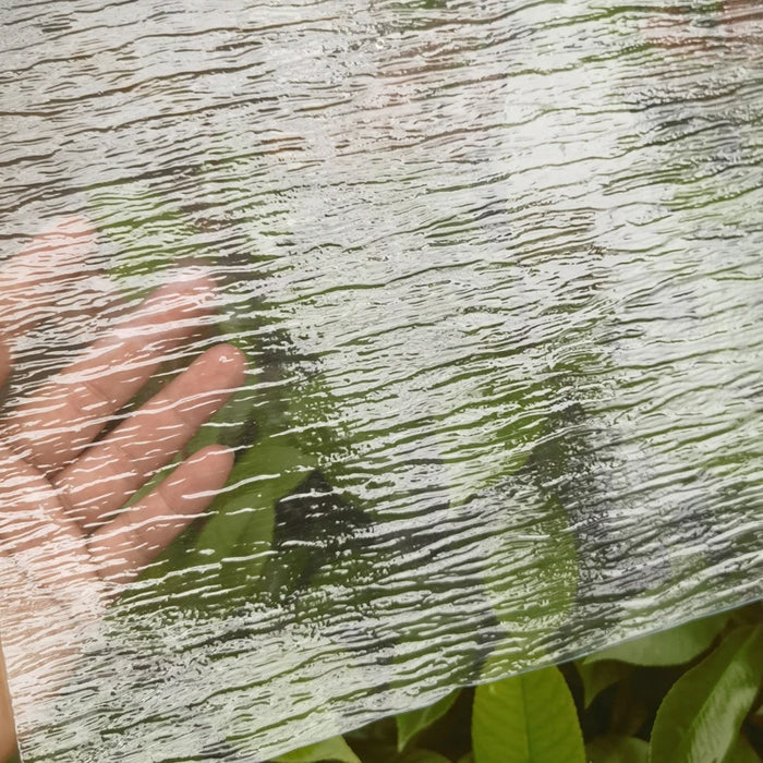 Transparentes PVS-Blatt-Wasseroberflächenmuster