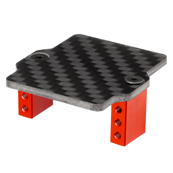 Servo Mount for Arrma Grom 1/18 1/14 (AL, Carbon Fiber)