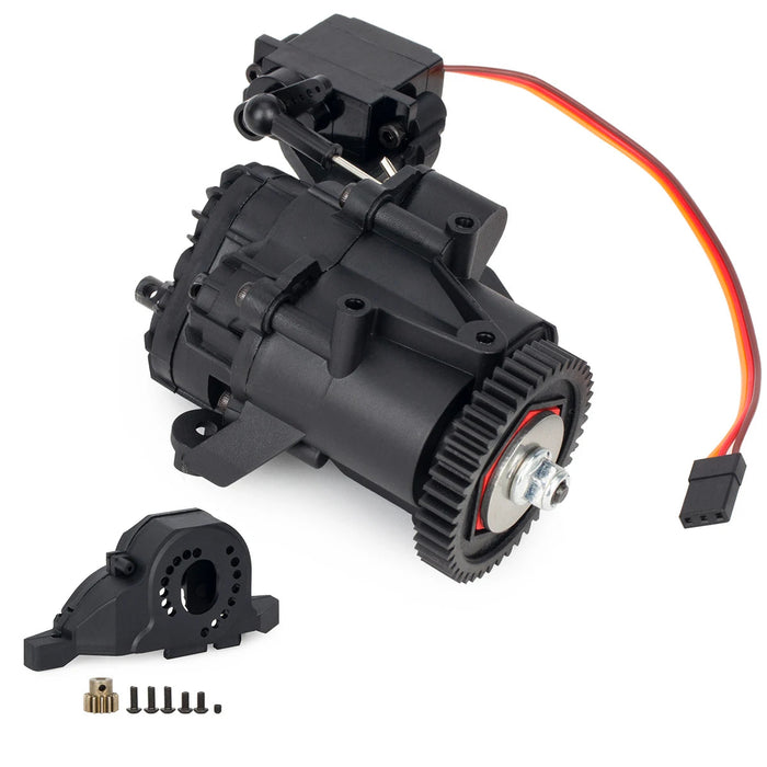 2-Speed Transmission Gearbox w/ Servo for Traxxas TRX4 TRX6 1/10