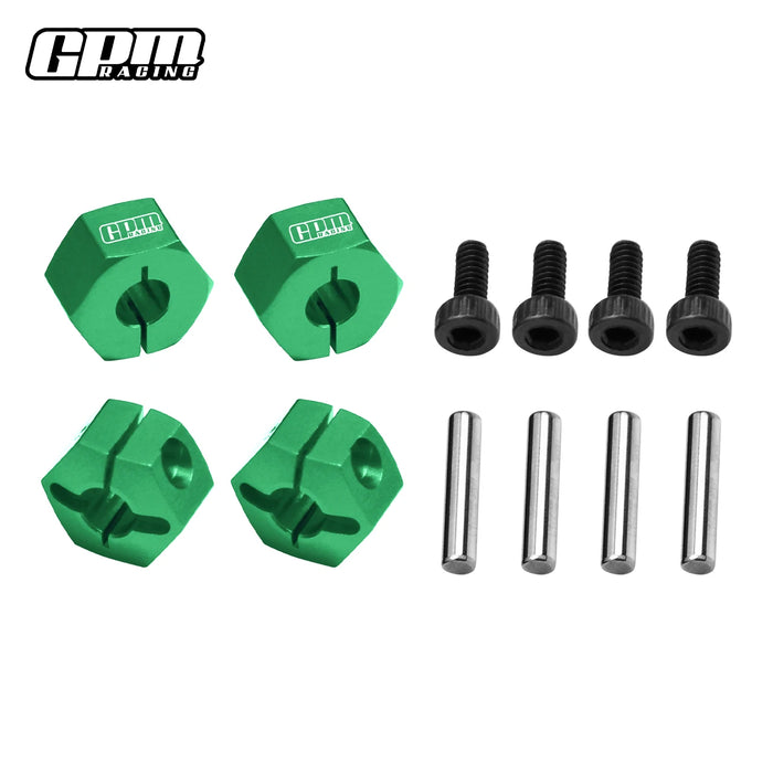 Moyeux de roue GPM 12mm pour TRAXXAS Mini Maxx/XRT 1/10 (AL)