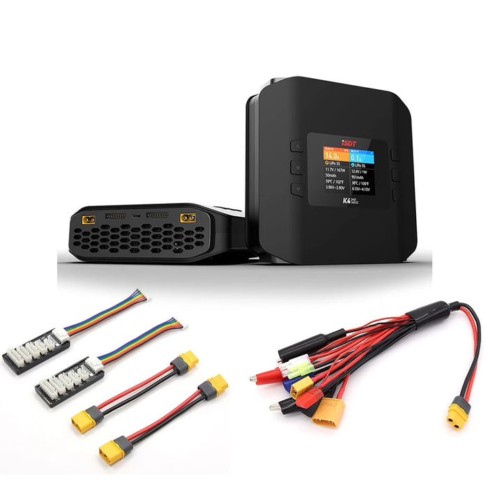 ISDT K4 1200W AC400W DC600Wx2 Dual AC/DC Smart Charger