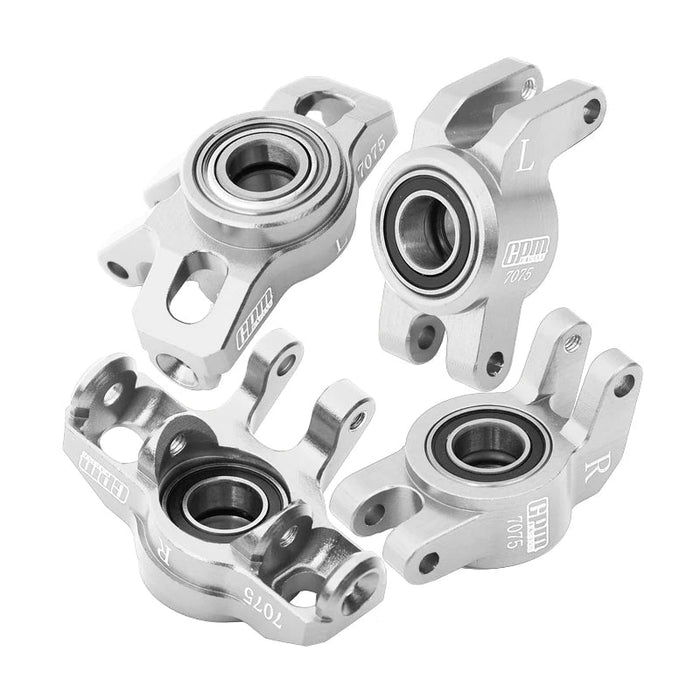 GPM Front Steering Block+Rear Hub big Bearing for ARRMA Mojave Grom 1/16 (AL)