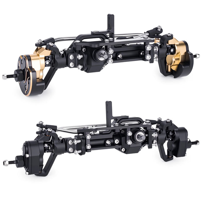 Front & Rear Axle Kit for Axial Capra 1/10 (Alu & Messing)