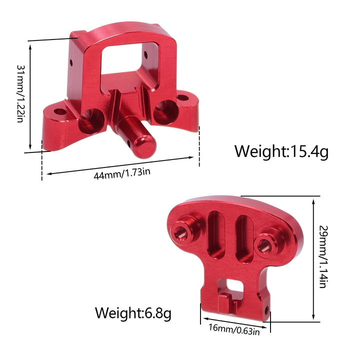 Rear Fender Mount Set for LOSI Promote-MX 1/4 (Aluminum) LOS261008