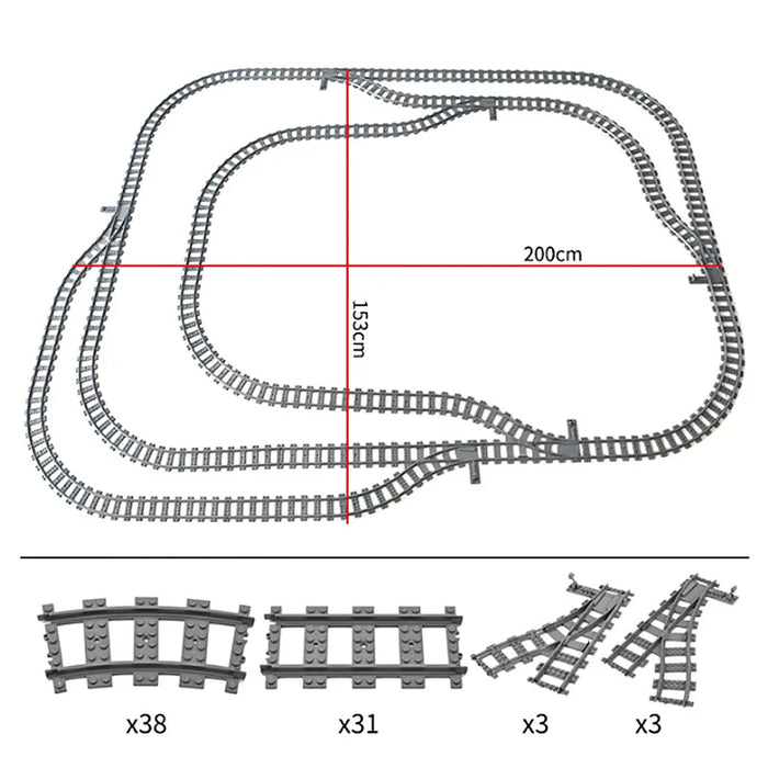 Building Set Train Tracks