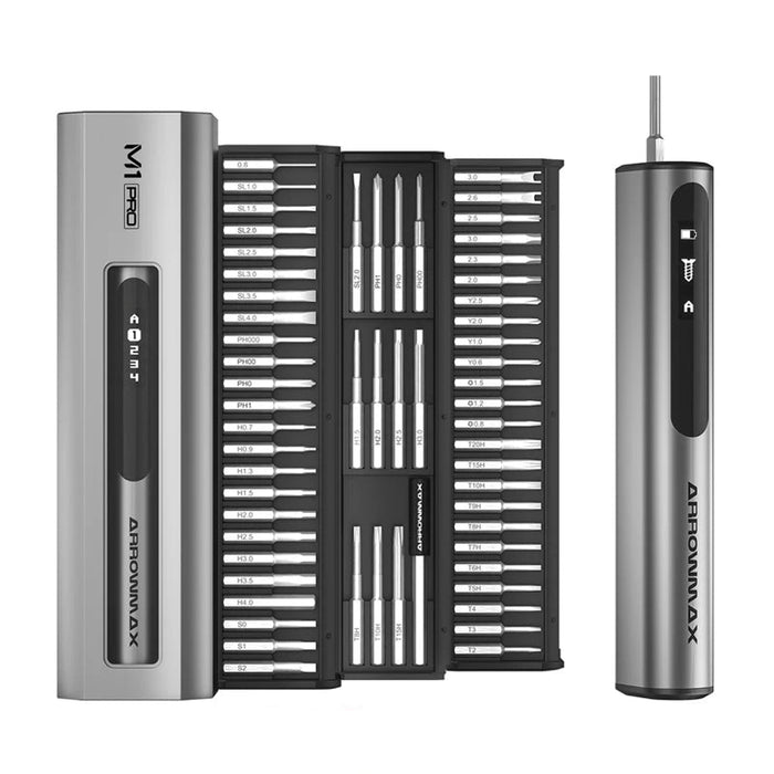 ARROWMAX M1 Pro Rechargeable Cordless Smart Electric Screwdrivers Set