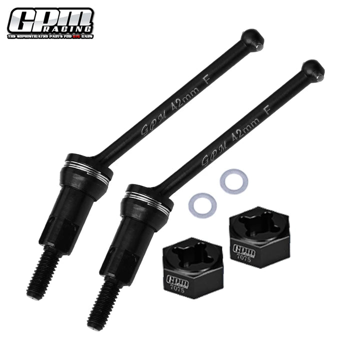 GPM Vorderer CVD Antriebswellen 42mm für ARRMA Mojave Grom 1/16 (Stahl)