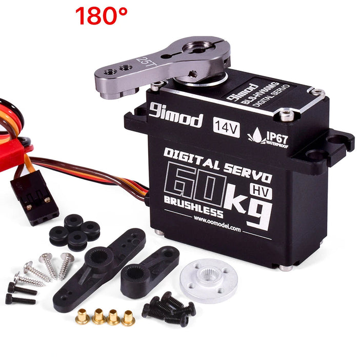 9imod 60KG Waterproof Digital Brushless Servo